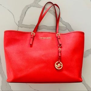 Michael Kors Red Tote